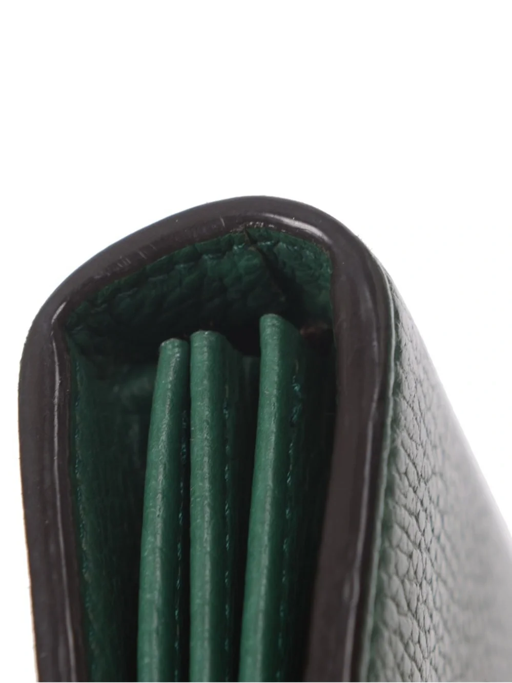 ♥️Gucci Dionysus Emerald Green Leather Shoulder Bag Gold Horsebit Silver Chain♥️ - Picture 15 of 16